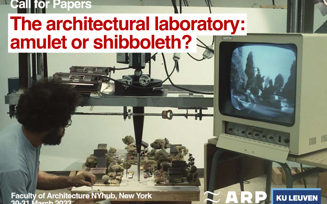 The architectural laboratory: amulet or shibboleth?